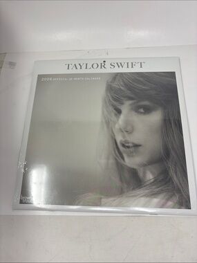 Taylor Swift Official 2026 12 X 24 Inch (Hanging) Monthly Square Wall Calendar